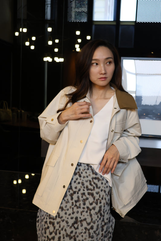 Chic Barn 撞色外套