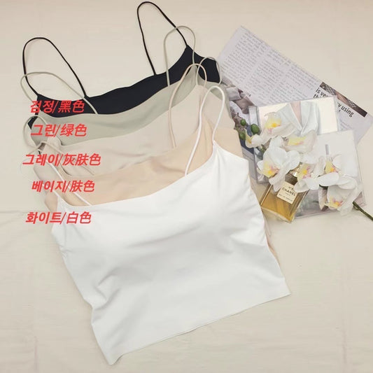 涼感後背交叉Bra Top