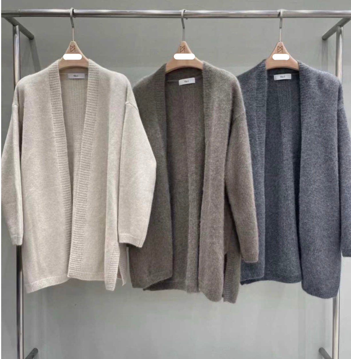 慵懶毛衣開衫外套