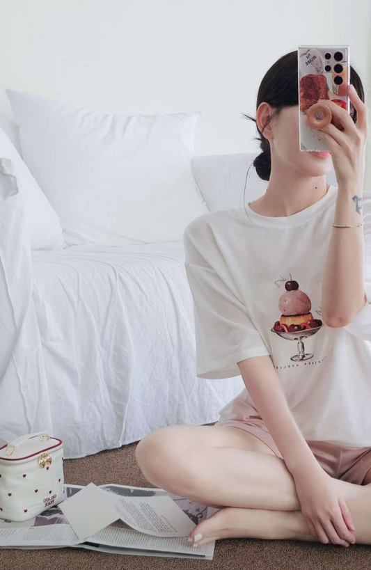 冰淇淋家居服套裝