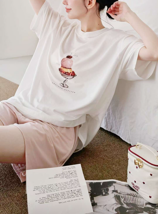 冰淇淋家居服套裝