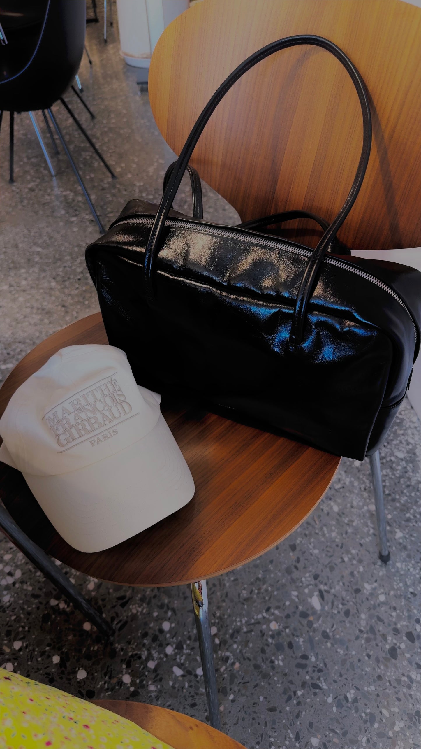 Buck & Leather 法式吐司包 大號 牛皮亮面