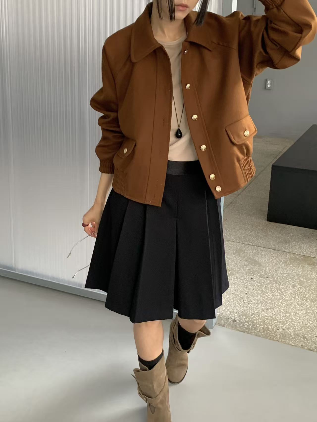 美拉德機車外套