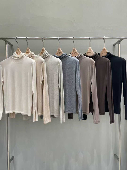 天絲80 秋冬打底上衣