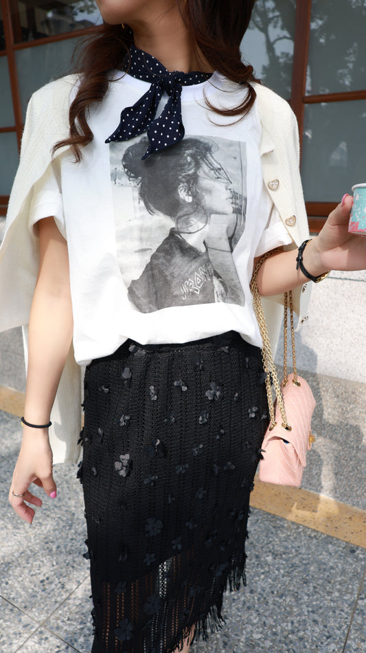 法式風情短袖t shirt