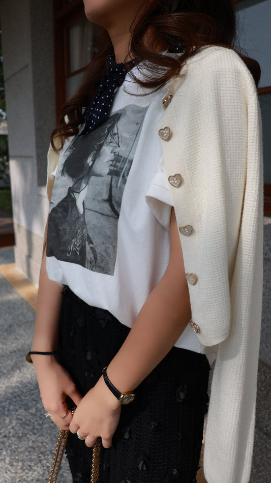 法式風情短袖t shirt