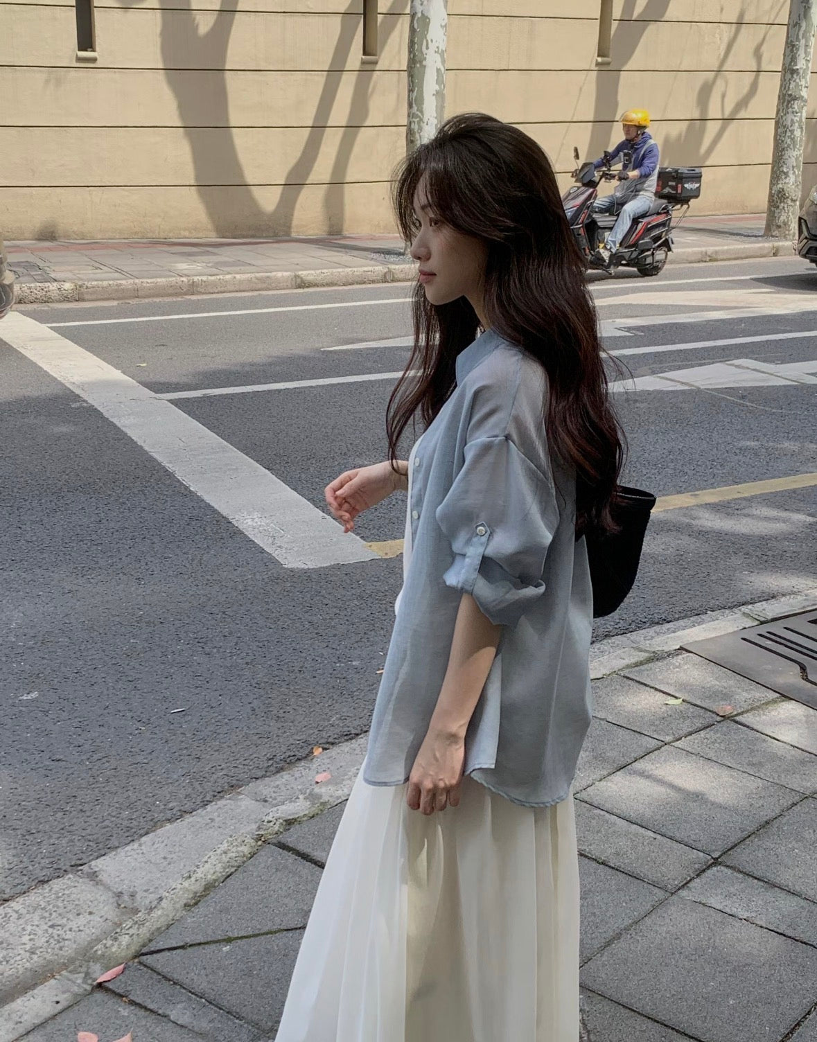 夏季舒適亞麻襯衫