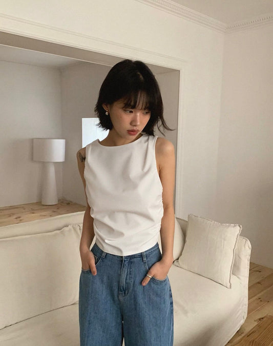 蝴蝶結美背上衣